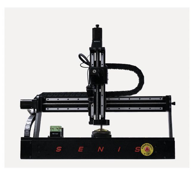 SENIS MMS-1X-RS large-size magnetic field mapper for large rotors and magnetic assemblies